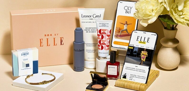 Box by ELLE : découvrez de contenu de la première box beauté et lifestyle du magazine ELLE !