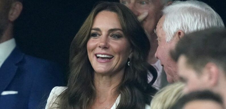 Coupe du monde de rugby : les drôles d’images de Kate Middleton dans les vestiaires des joueurs anglais !