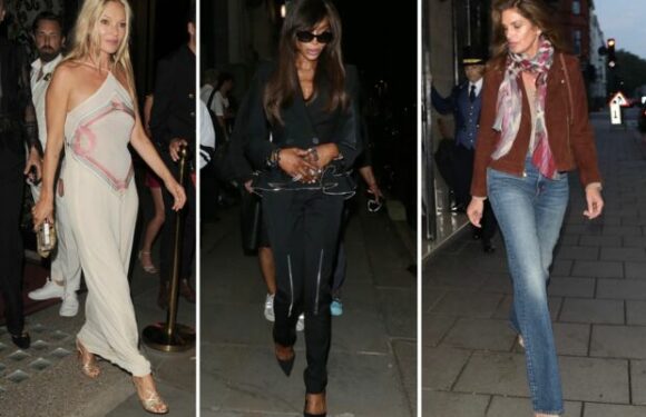 PHOTOS – Cindy Crawford, Kate Moss, Naomi Campbell… Les supermodels s’emparent de la Fashion Week de Londres