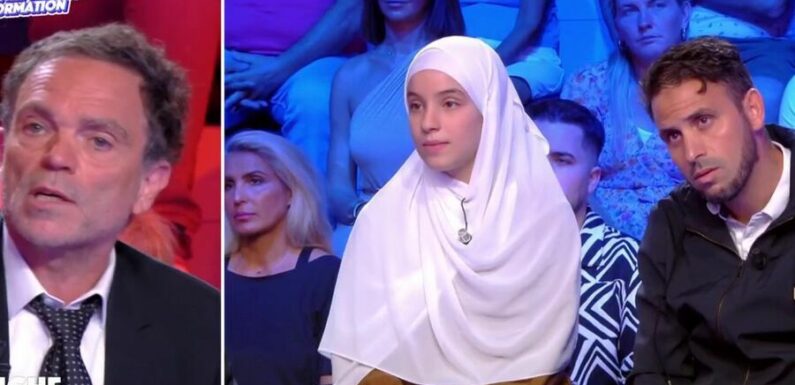 TPMP : une jeune fille en abaya témoigne en direct, vifs échanges en plateau pour la première