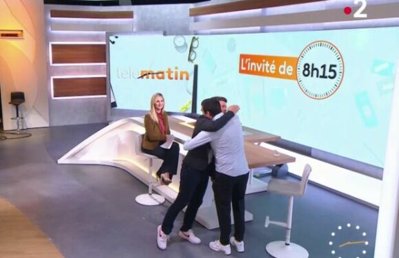 VIDÉO – Thomas Sotto et Matthieu Lartot réunis dans Télématin : leur accolade émouvante