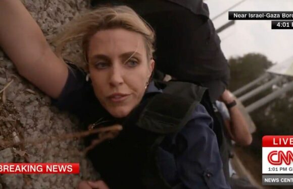 Attaques en Israël : Clarissa Ward, cette grande journaliste qui s’est retrouvée à terre en plein direct !