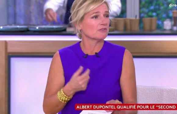 C à vous : Albert Dupontel recadre Anne-Élisabeth Lemoine qui ne se laisse pas faire du tout