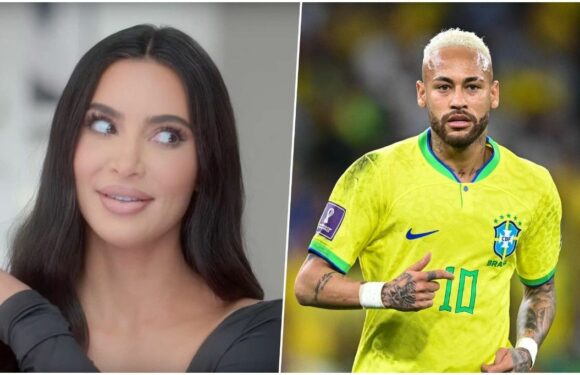 Kim Kardashian publie une photo de Neymar à moitié nu sur Instagram !