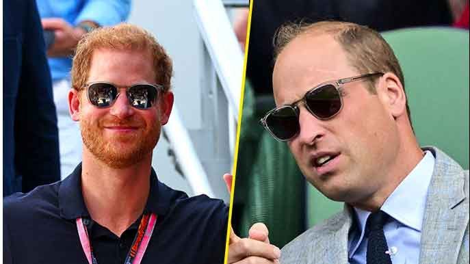 Les princes William et Harry, toujours en froid, adoptent le même look