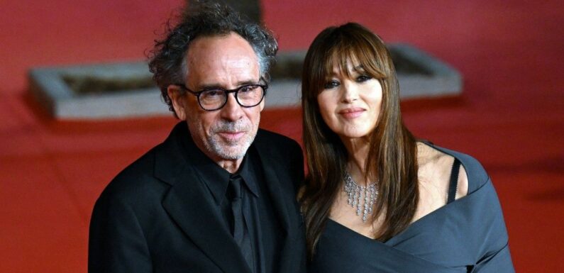 Monica Bellucci en couple avec Tim Burton : ils officialisent à Rome !