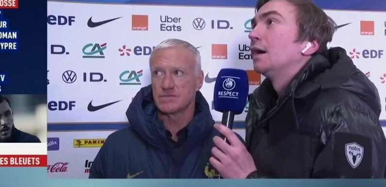 "De quel droit…" : Didier Deschamps remet en place un journaliste en direct sur la chaîne L’Equipe