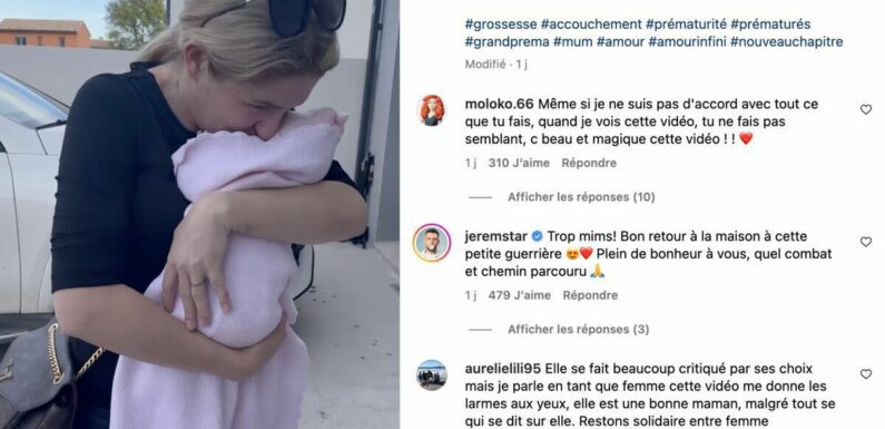 Amandine Pellissard : "Par contre, tu vas découvrir…", son annonce tant attendue sur sa fille née prématurée