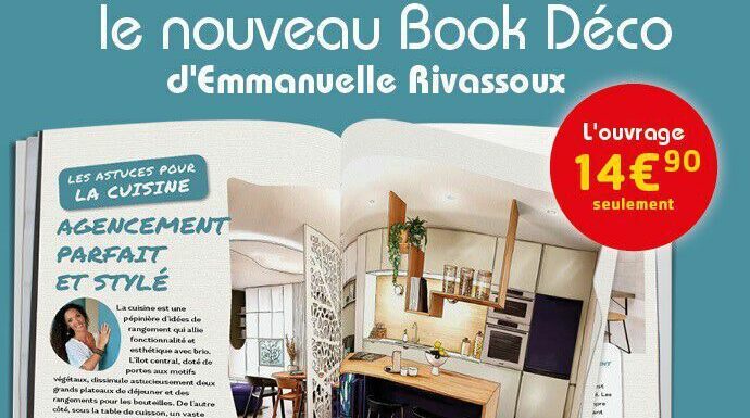 Découvrez le nouveau book déco d’Emmanuelle Rivassoux (Maison à vendre)