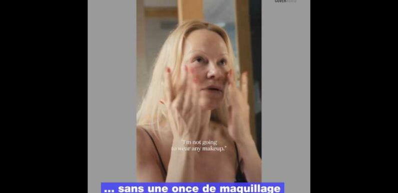 Pamela Anderson explique son refus du maquillage à la Fashion Week