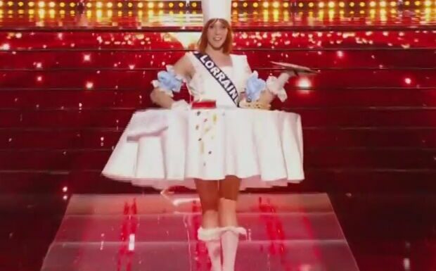 Miss France 2024 : on sait enfin pourquoi Miss Lorraine était habillée… en table