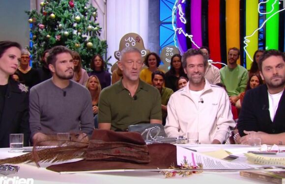 Quotidien : Vincent Cassel, François Civil, Romain Duris et Pio Marmaï perturbés par une question al…