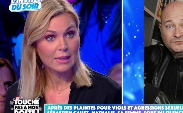 VIDÉO – Cauet accusé de viols, sa femme Nathalie craque : “Il m’a dit ‘Si tu n’es pas là, je me fous en l’air’“